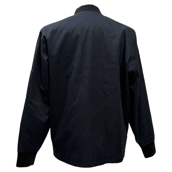 A.P.C. Greg Bomber Jacket in Navy Blue Cotton - Picture 3 of 5